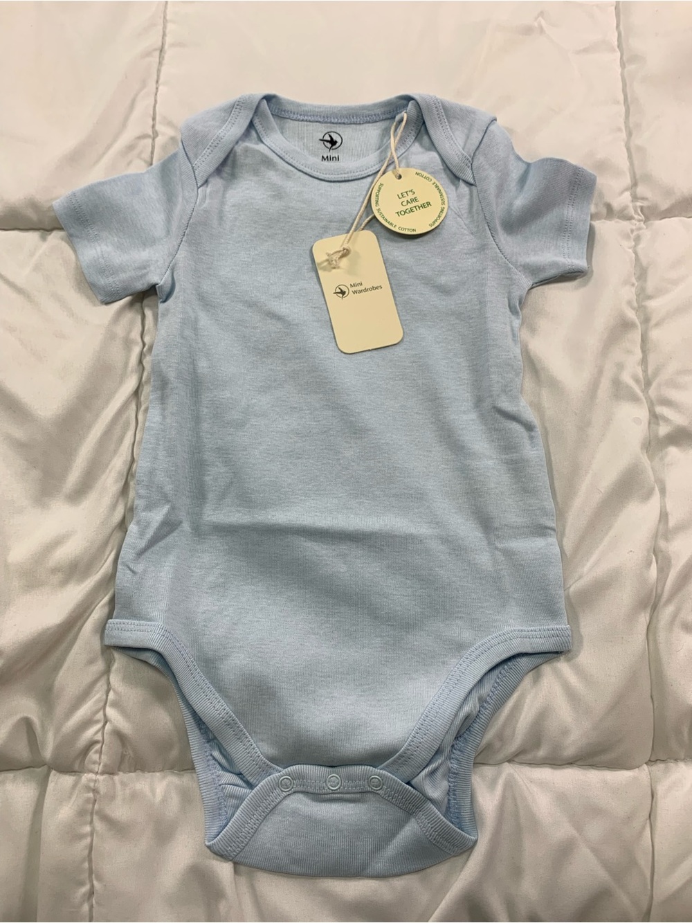 New mini wardrobes bodysuit size 18-24M
